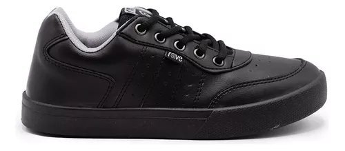 zapatillas Colegial/URBANA UNISEX 
Negro LINEA:Rave ART#804 EXT.